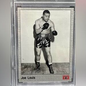 Joe Louis Boxing Trading Card